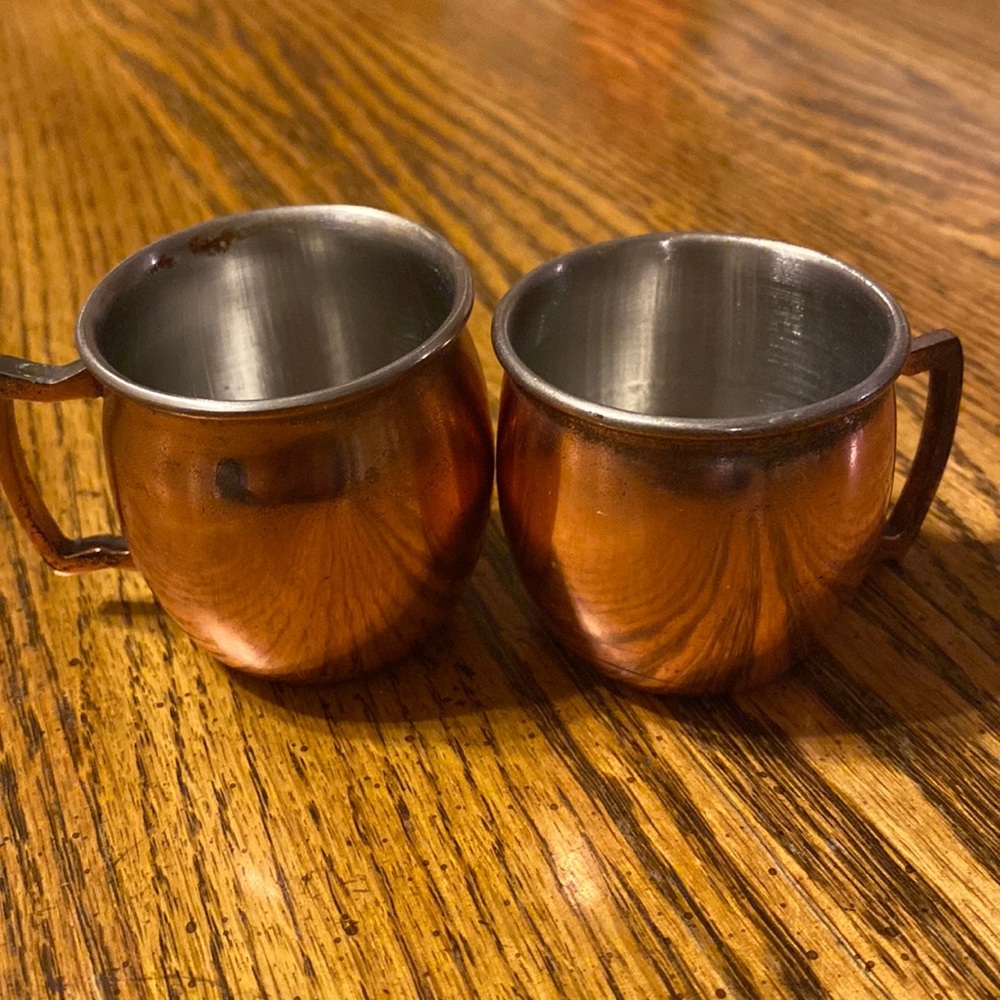 Mule shot glasses